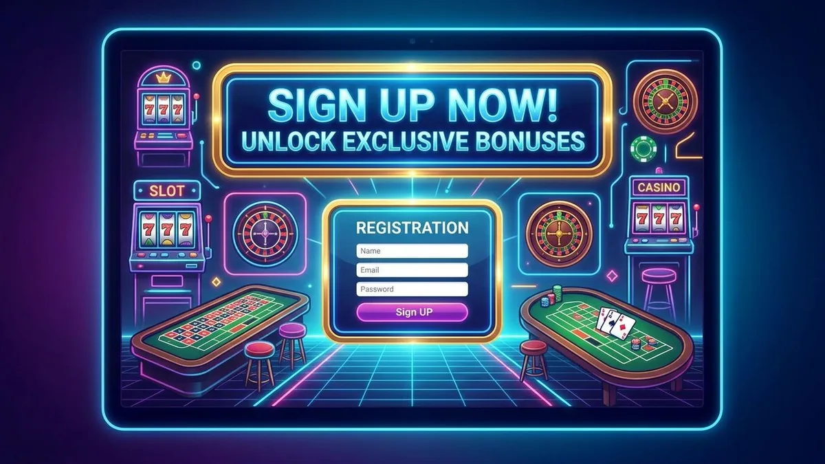 Inscription avec bonus